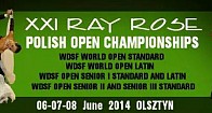 XXI RAY ROSE Polish Open Championships - Olsztyn 2014