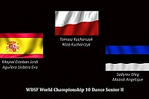 WDSF Mistrzostwa Świata w 10. tańcach Sernior II - Wrocław 2018