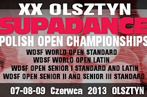 XX Olsztyn Supadance Polish Open Championships 2013