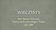 Prof. Marian Wieczysty