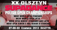 XX Olsztyn Supadance Polish Open Championships 2013
